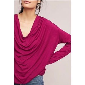 Maeve (Anthropologie) Drapey Top